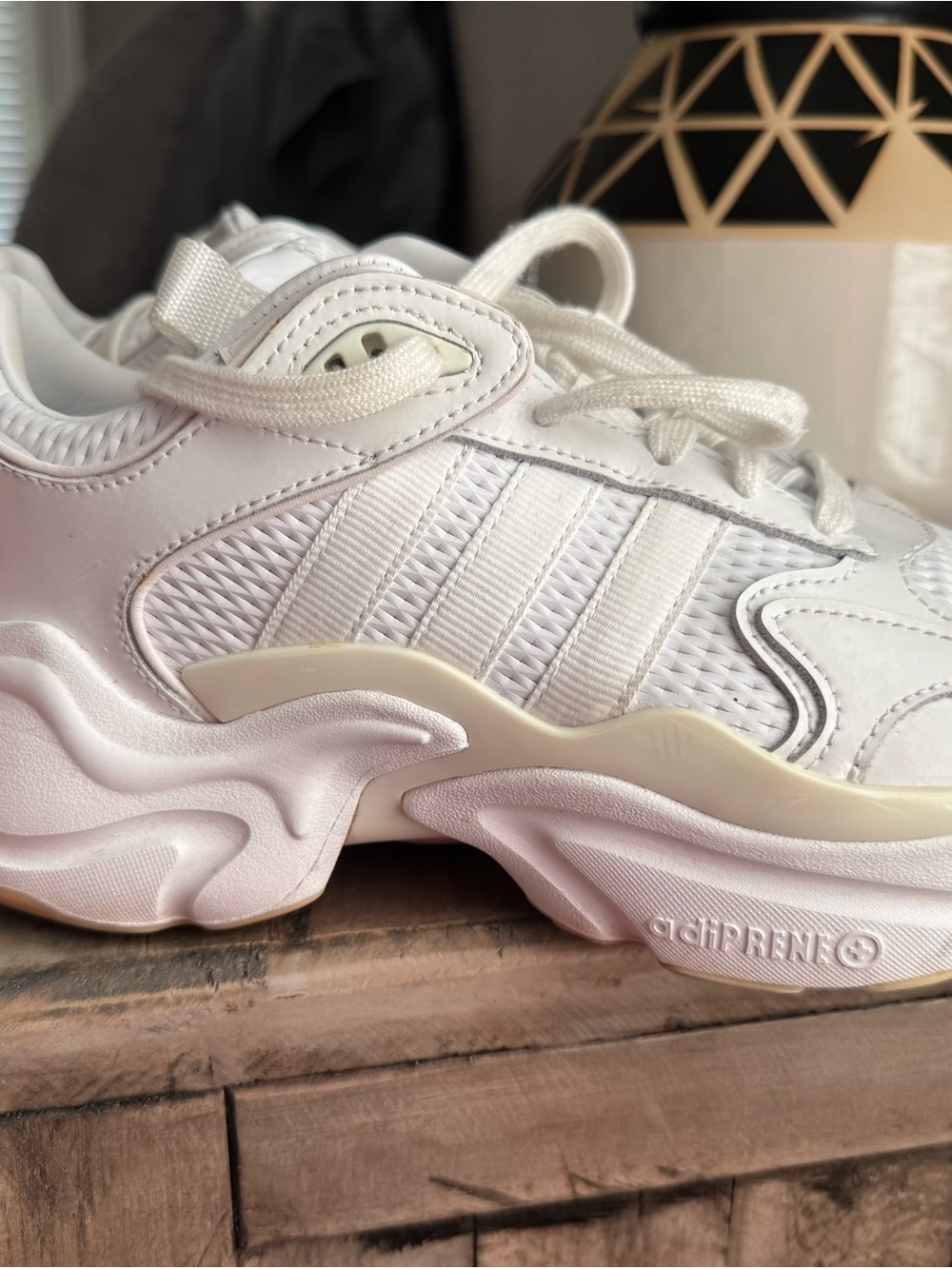 Adidas Magmur Runner sneaker White Women's Chunky Lace-Up Sneakers